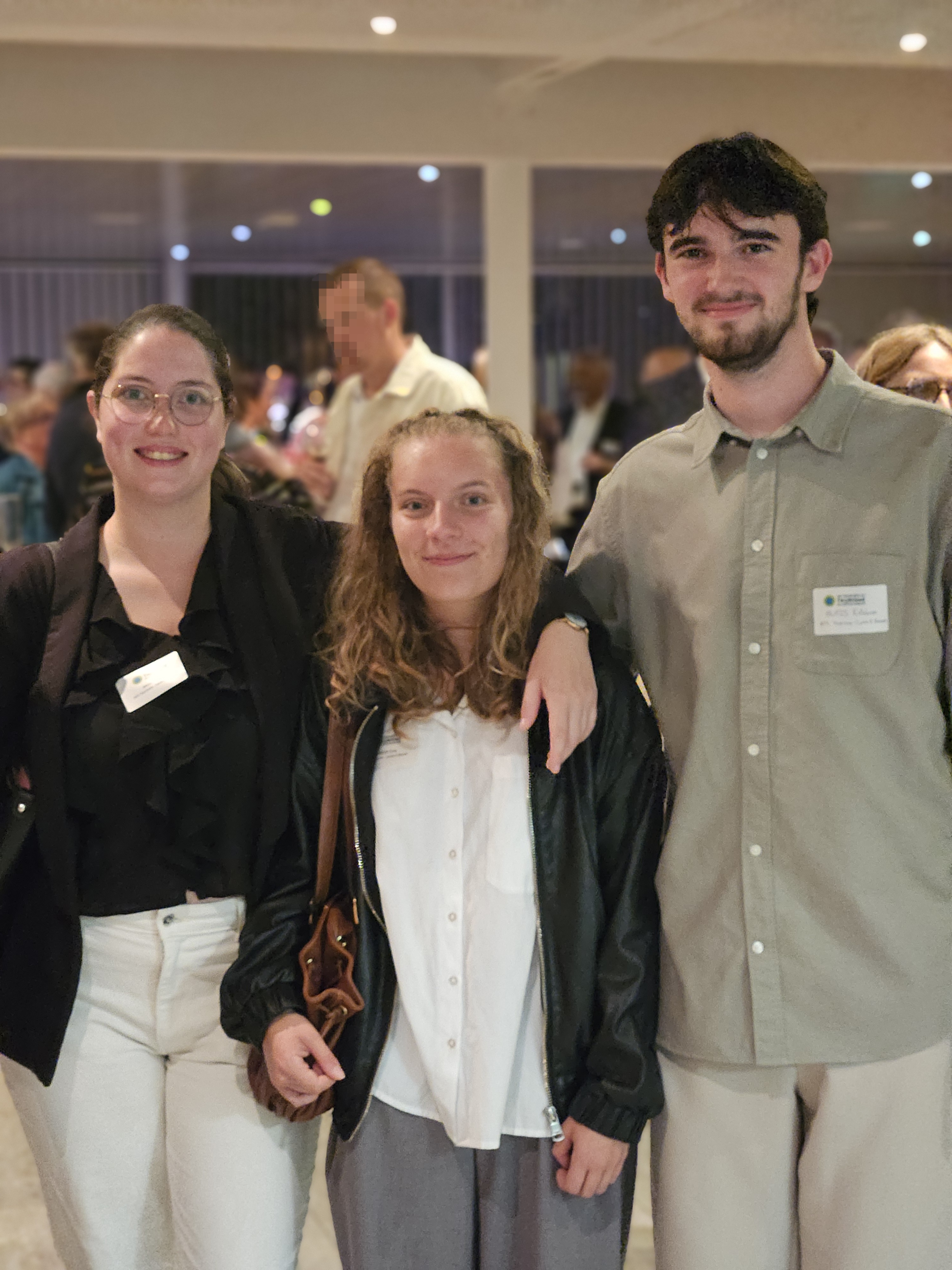 Étudiantes et étudiant du BTS Tourisme lors des Trophées du Tourisme