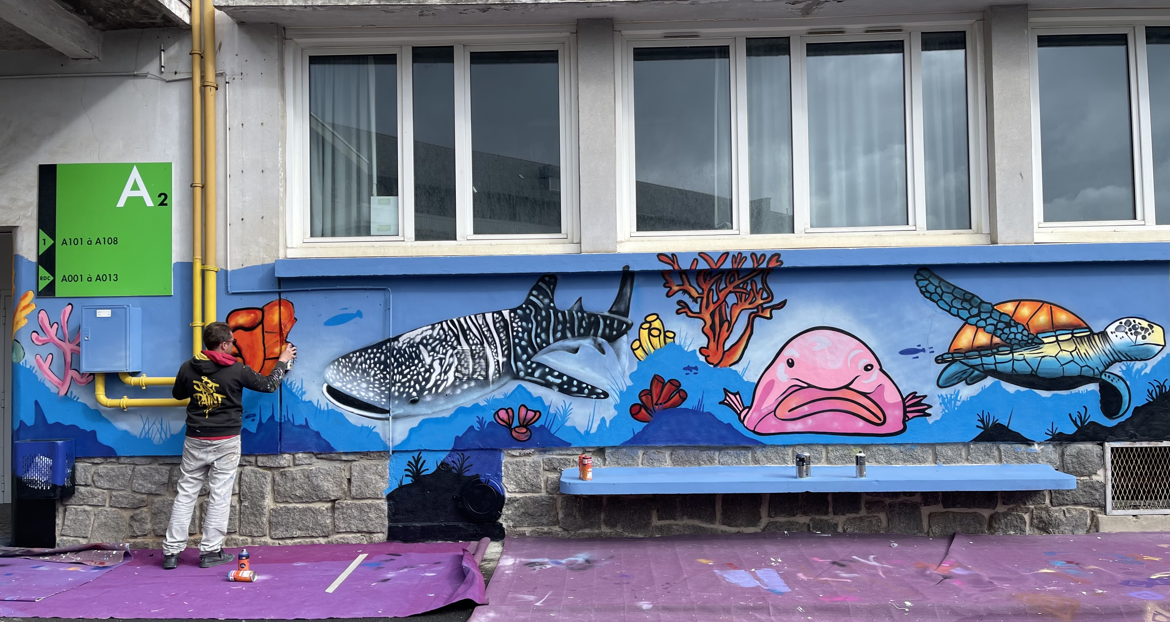 Inauguration fresque Biodiversité - Photo 35
