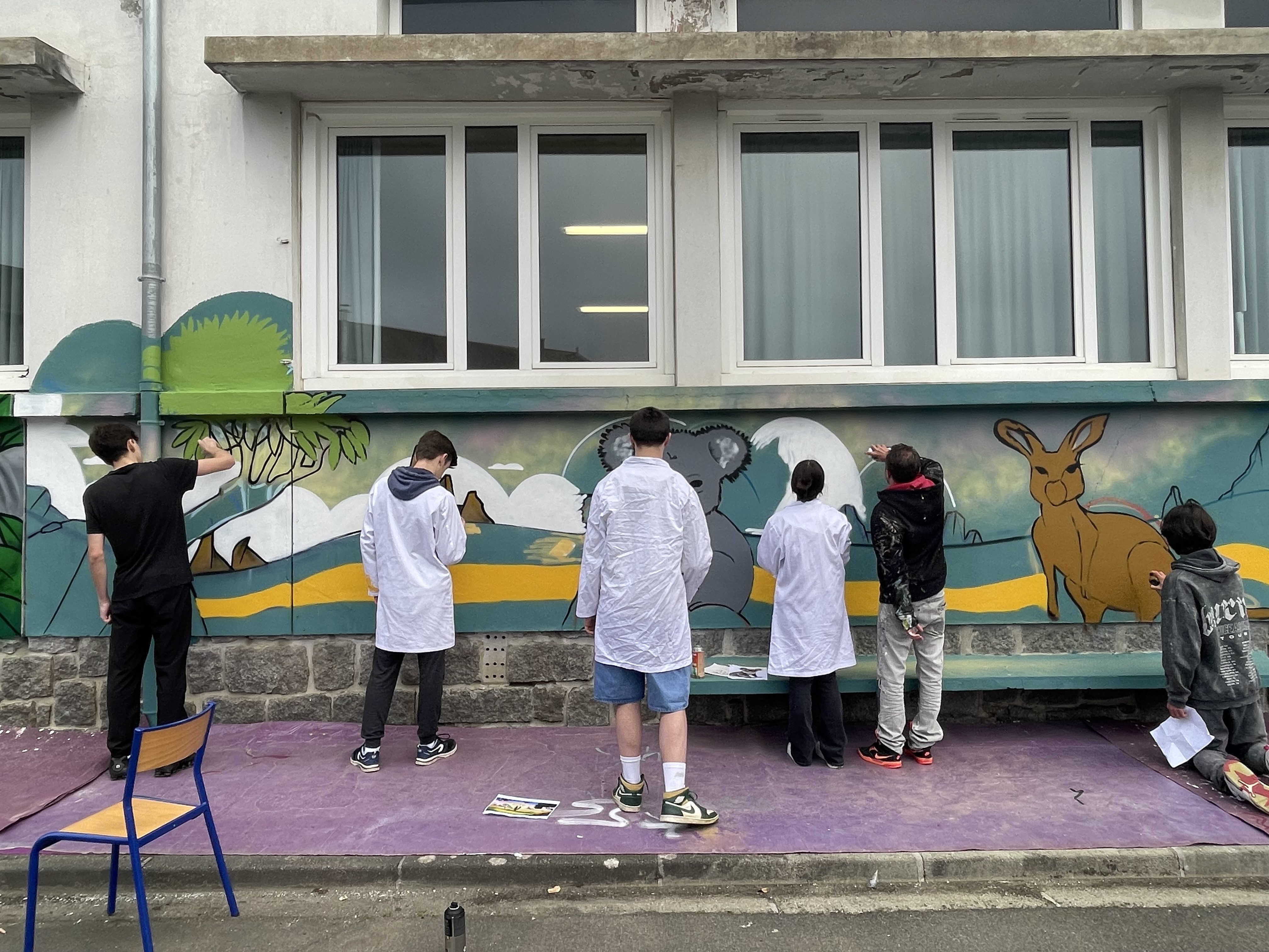 Inauguration fresque Biodiversité - Photo 46