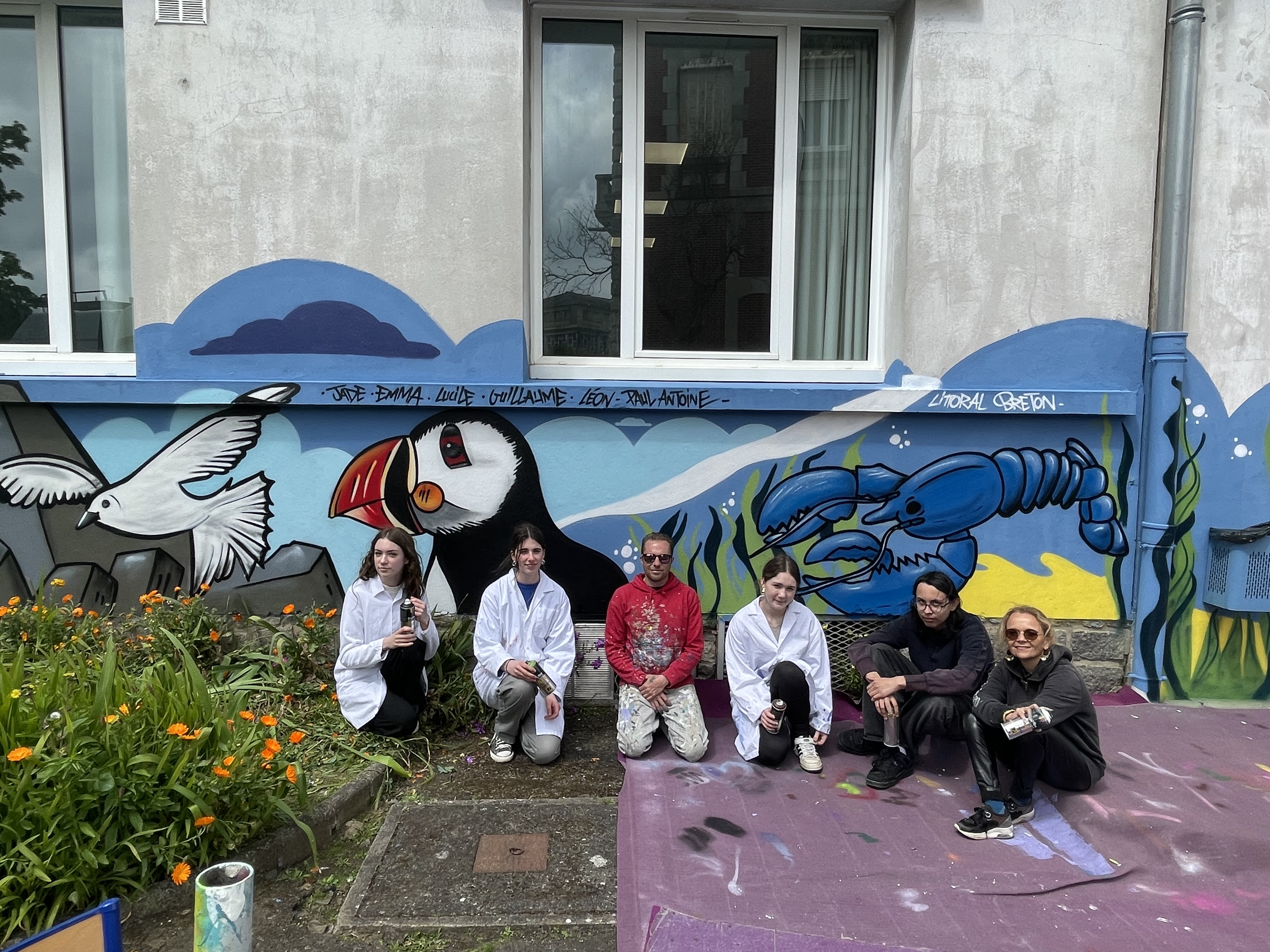 Inauguration fresque Biodiversité - Photo 49