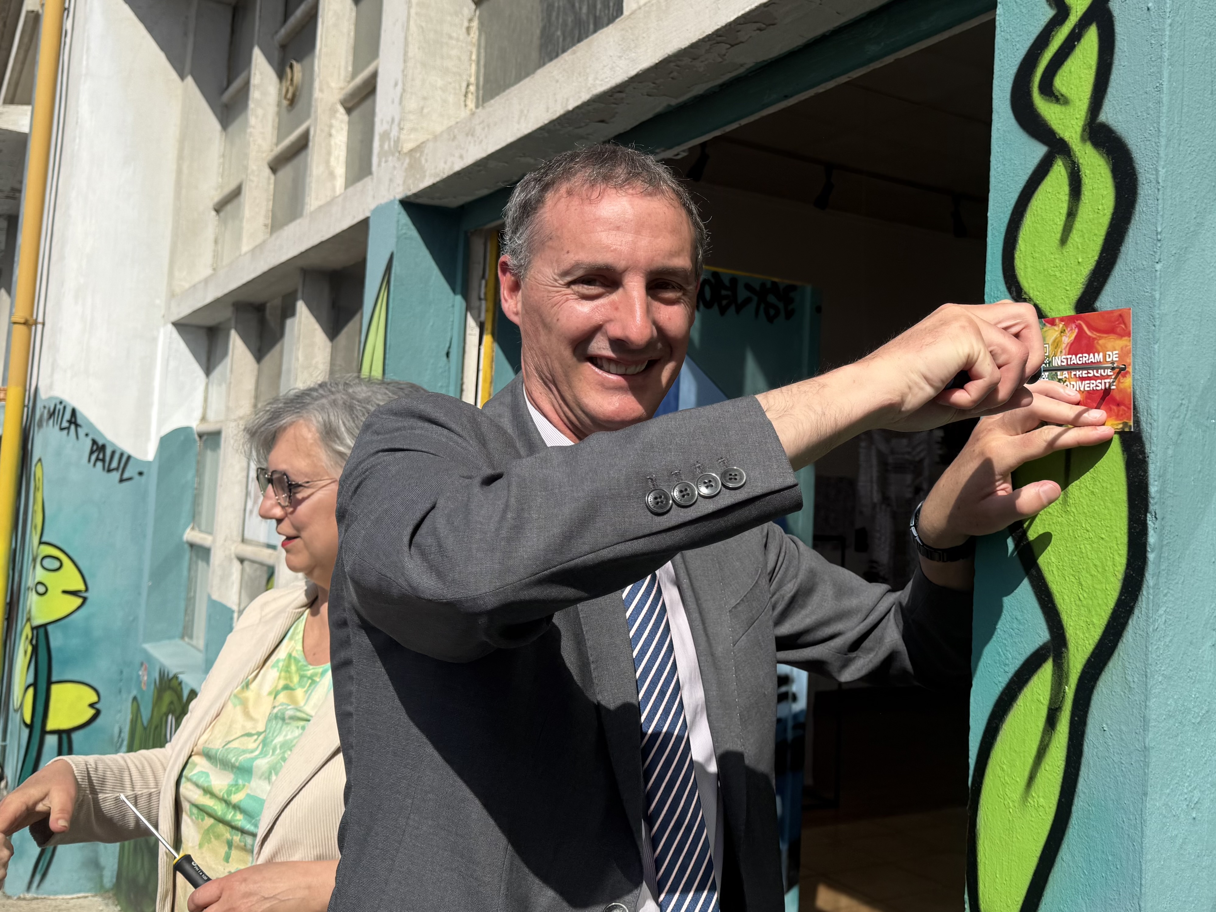 Inauguration fresque Biodiversité - Photo 5