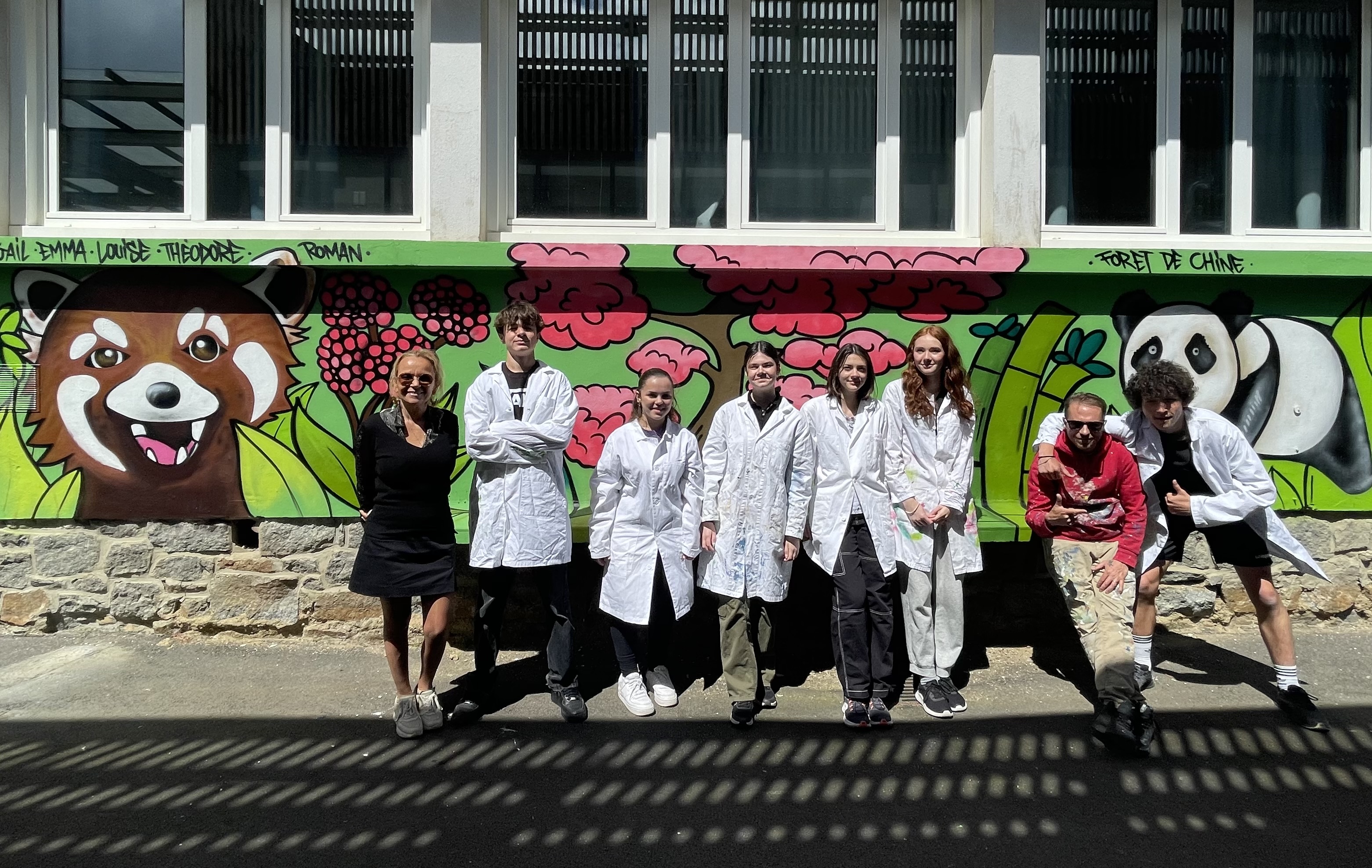 Inauguration fresque Biodiversité - Photo 55