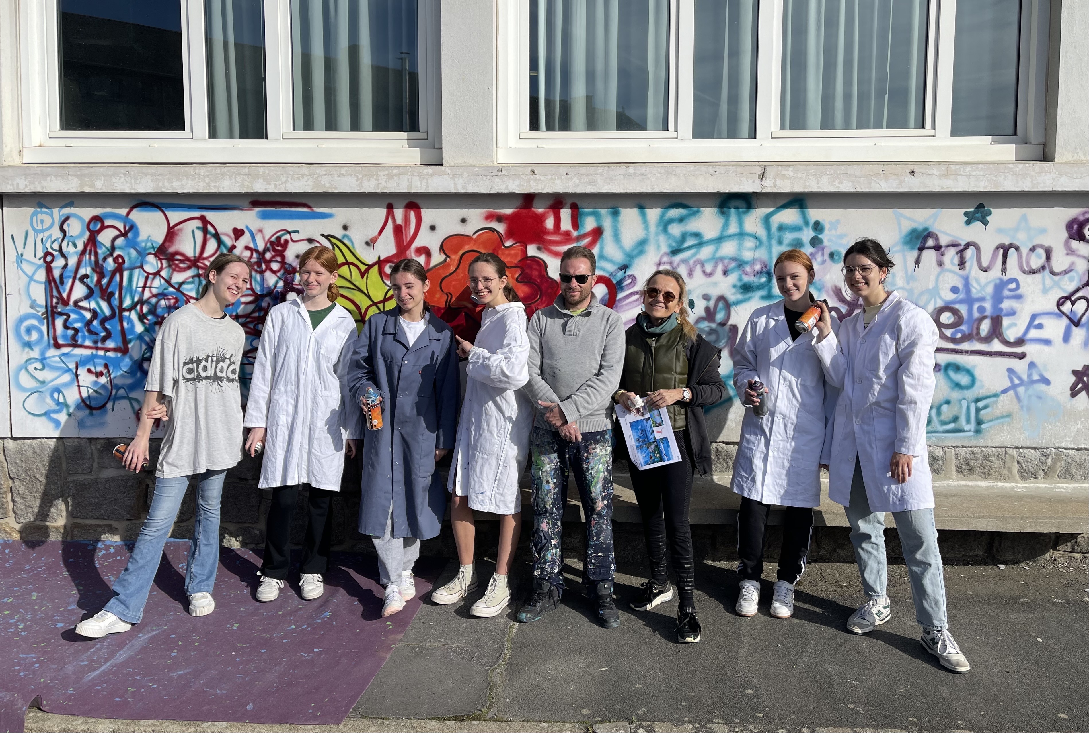 Inauguration fresque Biodiversité - Photo 59