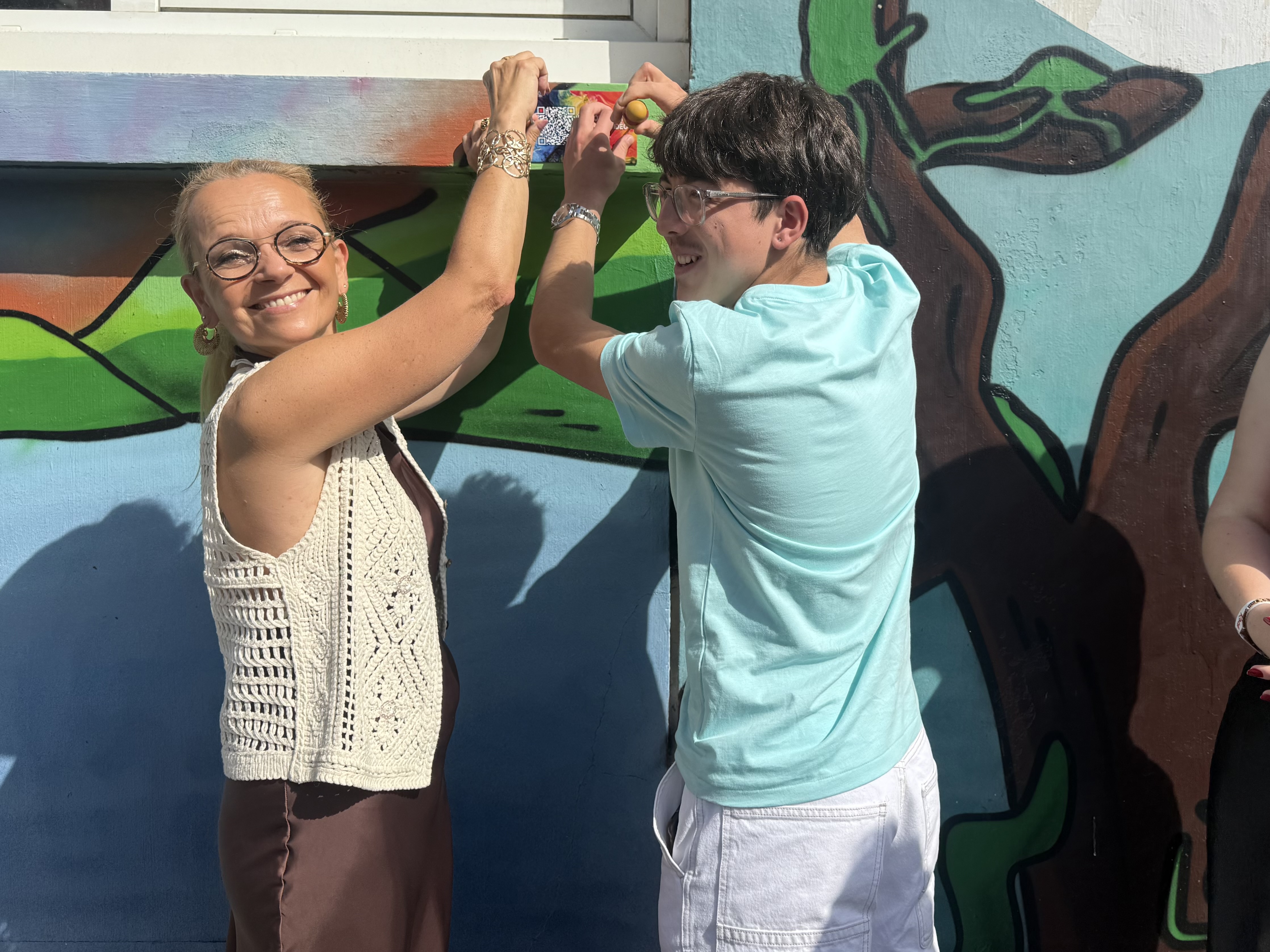 Inauguration fresque Biodiversité - Photo 9